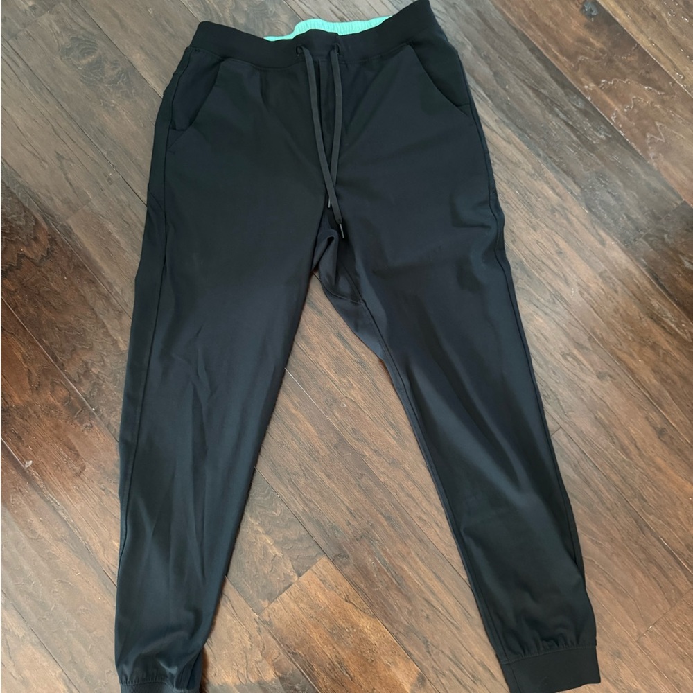 Birddogs Black and Mint Jogger Pants